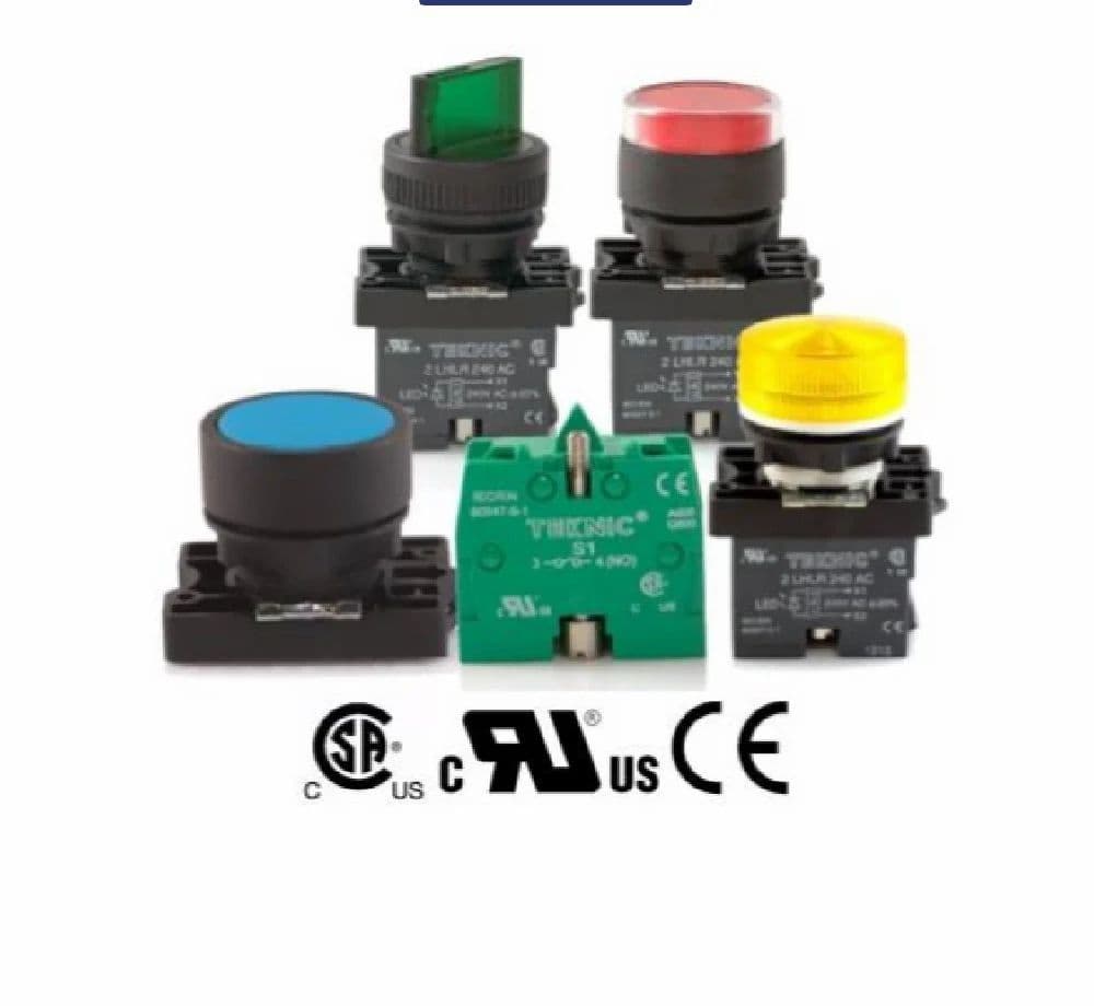 Plastic Series Push Buttons and Indicator Lights